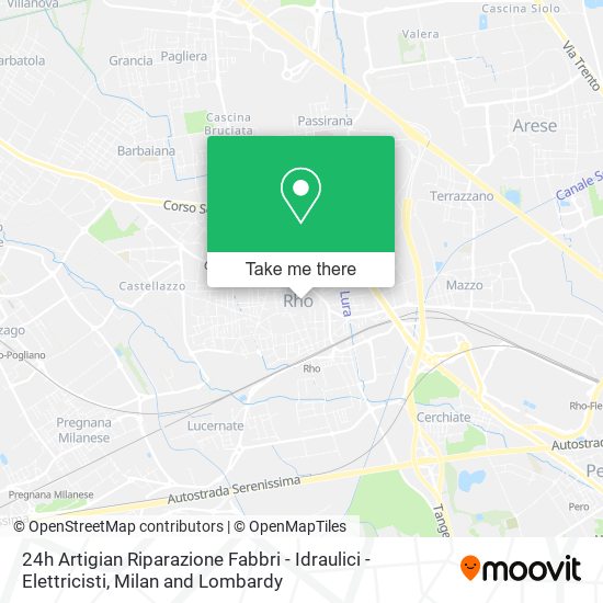 24h Artigian Riparazione Fabbri - Idraulici - Elettricisti map