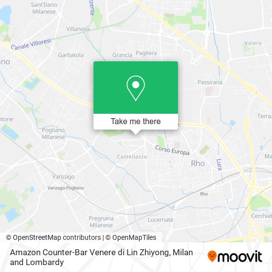 Amazon Counter-Bar Venere di Lin Zhiyong map