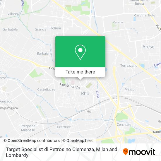 Target Specialist di Petrosino Clemenza map