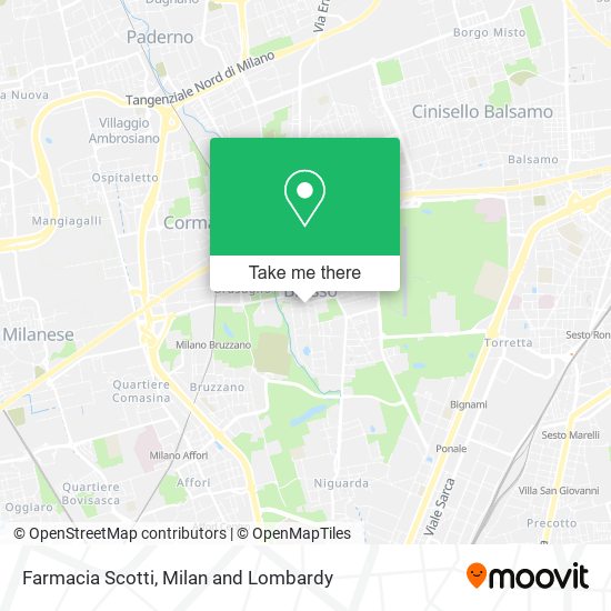 Farmacia Scotti map