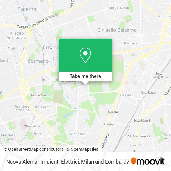 Nuova Alemar Impianti Elettrici map