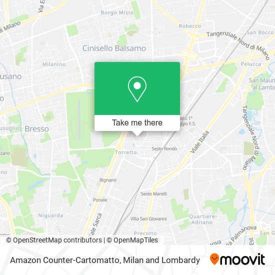 Amazon Counter-Cartomatto map