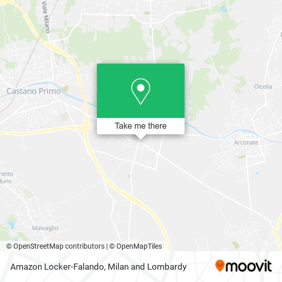 Amazon Locker-Falando map