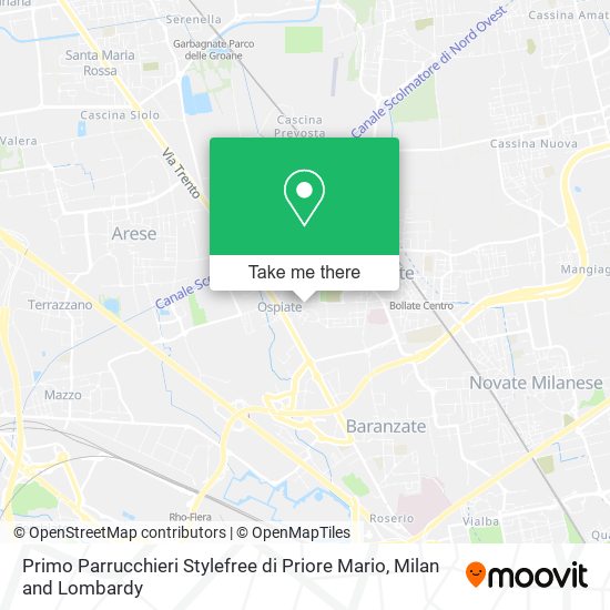 Primo Parrucchieri Stylefree di Priore Mario map