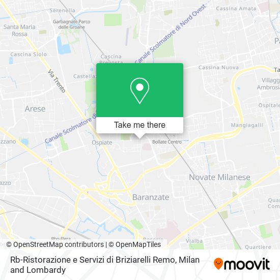 Rb-Ristorazione e Servizi di Briziarelli Remo map