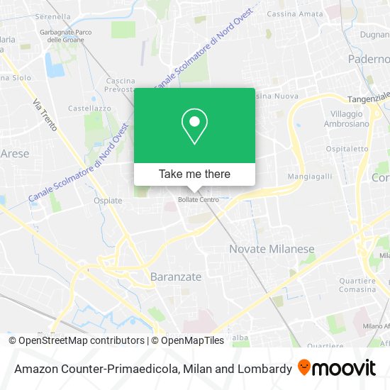 Amazon Counter-Primaedicola map