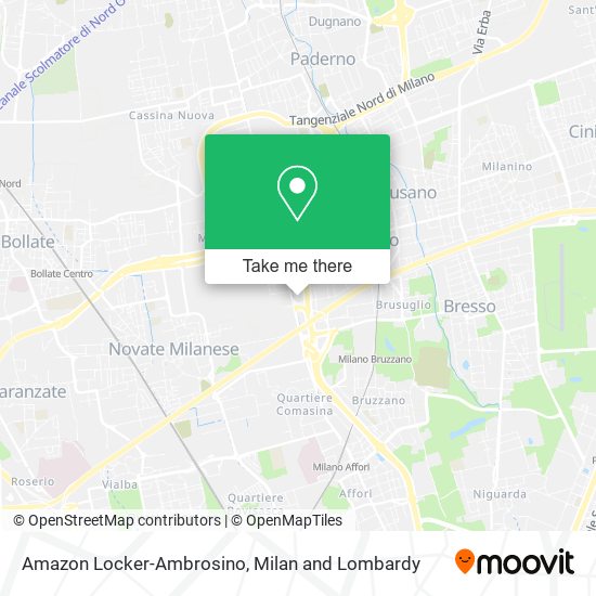 Amazon Locker-Ambrosino map