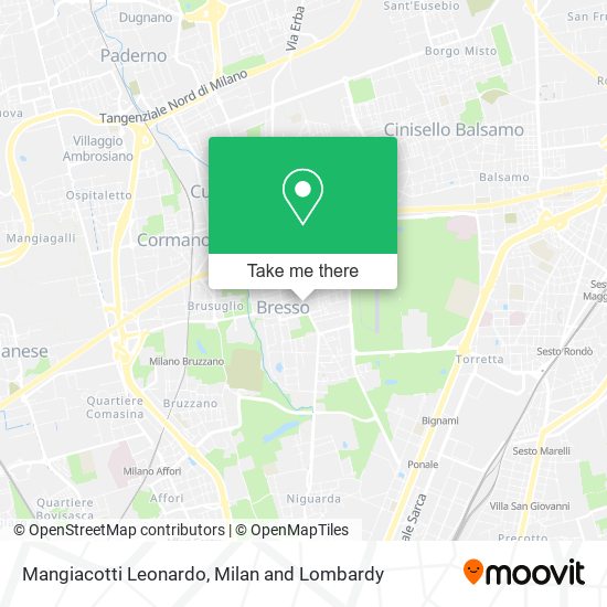 Mangiacotti Leonardo map