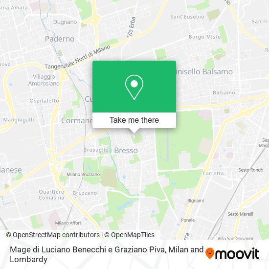 Mage di Luciano Benecchi e Graziano Piva map