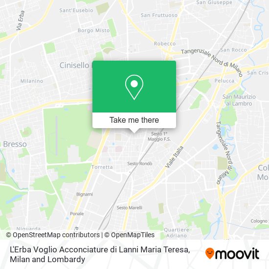 L'Erba Voglio Acconciature di Lanni Maria Teresa map