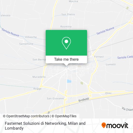 Fasternet Soluzioni di Networking map