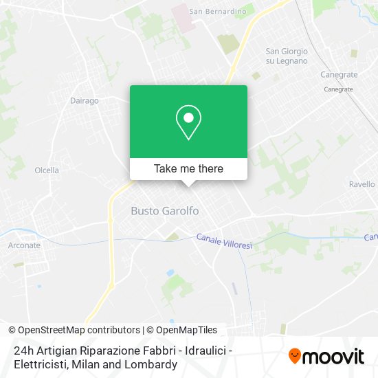 24h Artigian Riparazione Fabbri - Idraulici - Elettricisti map
