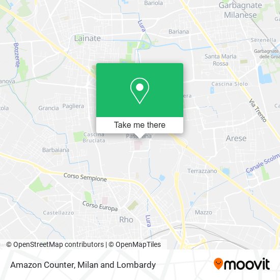 Amazon Counter map
