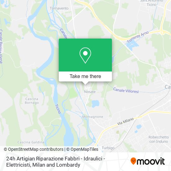 24h Artigian Riparazione Fabbri - Idraulici - Elettricisti map