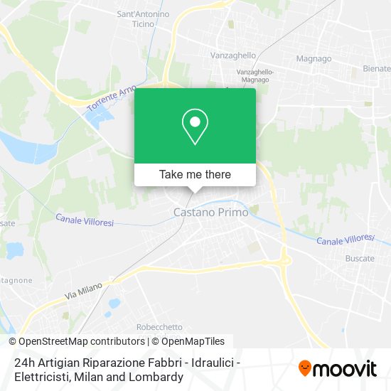 24h Artigian Riparazione Fabbri - Idraulici - Elettricisti map