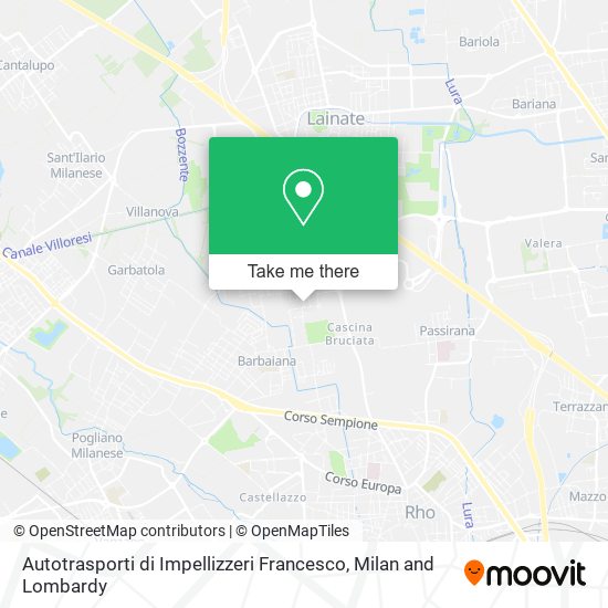 Autotrasporti di Impellizzeri Francesco map
