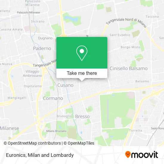 Euronics map