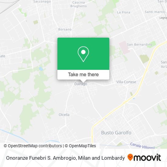 Onoranze Funebri S. Ambrogio map