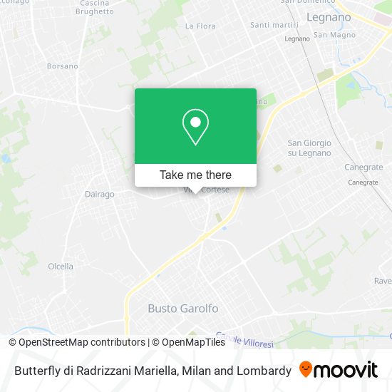 Butterfly di Radrizzani Mariella map