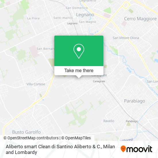 Aliberto smart Clean di Santino Aliberto & C. map