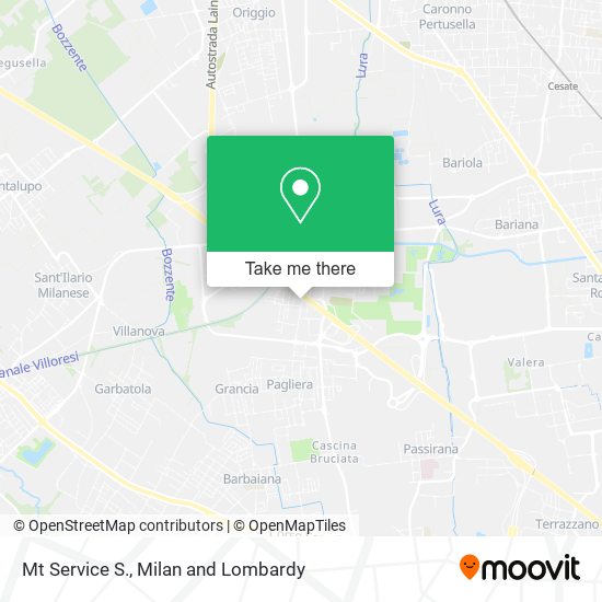 Mt Service S. map