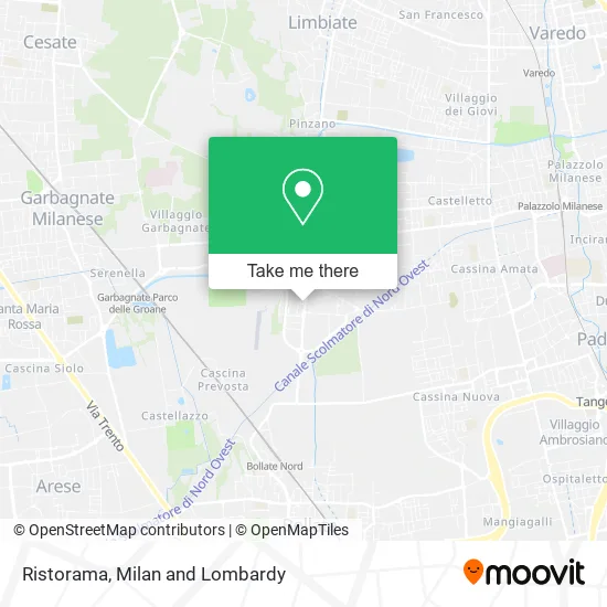 Ristorama map