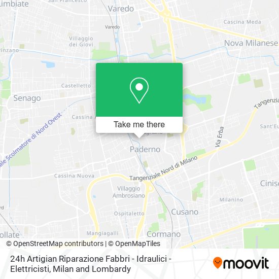 24h Artigian Riparazione Fabbri - Idraulici - Elettricisti map