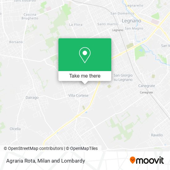 Agraria Rota map