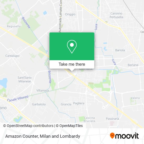 Amazon Counter map