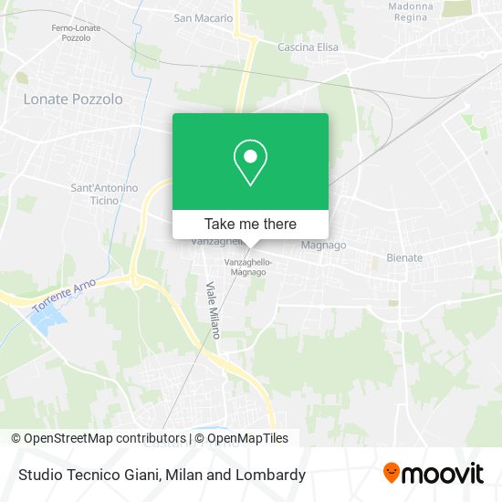 Studio Tecnico Giani map