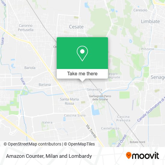 Amazon Counter map