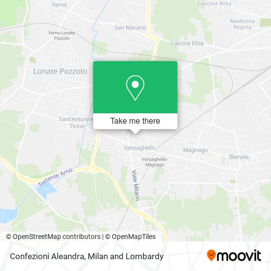 Confezioni Aleandra map