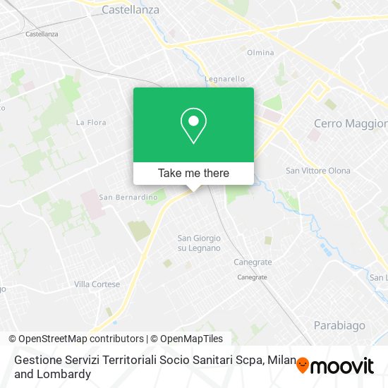 Gestione Servizi Territoriali Socio Sanitari Scpa map