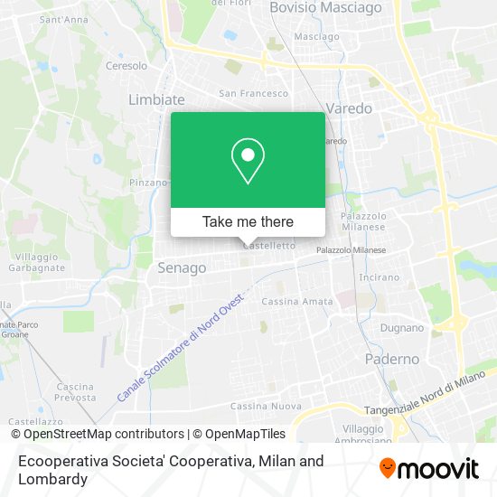 Ecooperativa Societa' Cooperativa map