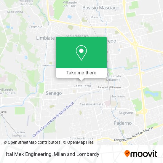 Ital Mek Engineering map