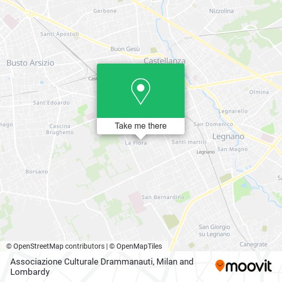 Associazione Culturale Drammanauti map