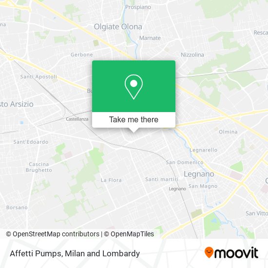 Affetti Pumps map