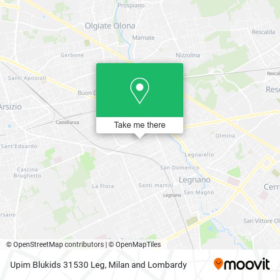 Upim Blukids 31530 Leg map
