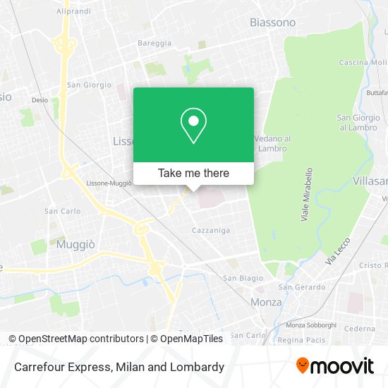 Carrefour Express map