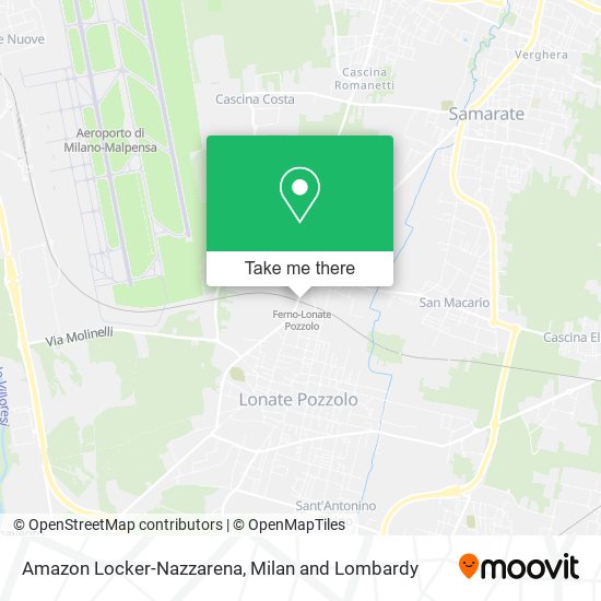 Amazon Locker-Nazzarena map