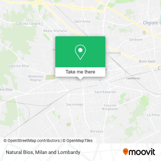 Natural Bios map