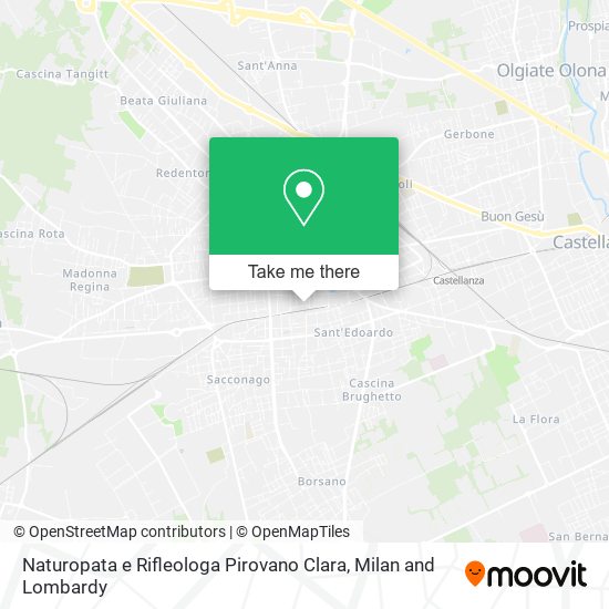 Naturopata e Rifleologa Pirovano Clara map
