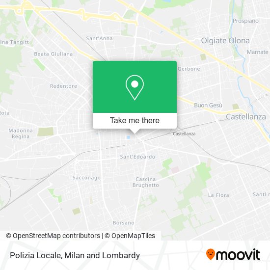 Polizia Locale map
