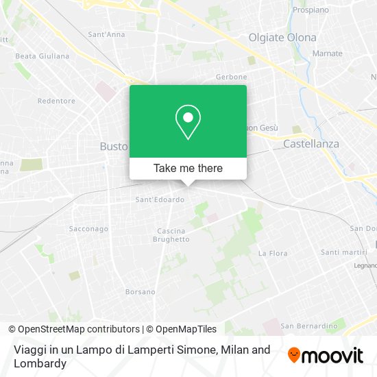 Viaggi in un Lampo di Lamperti Simone map