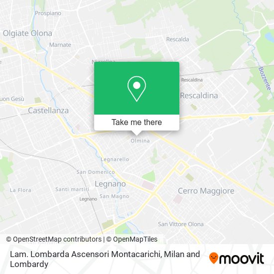 Lam. Lombarda Ascensori Montacarichi map