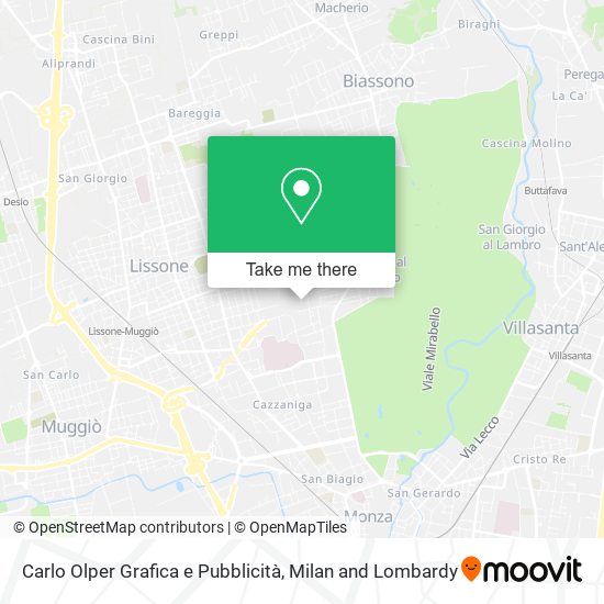 Carlo Olper Grafica e Pubblicità map