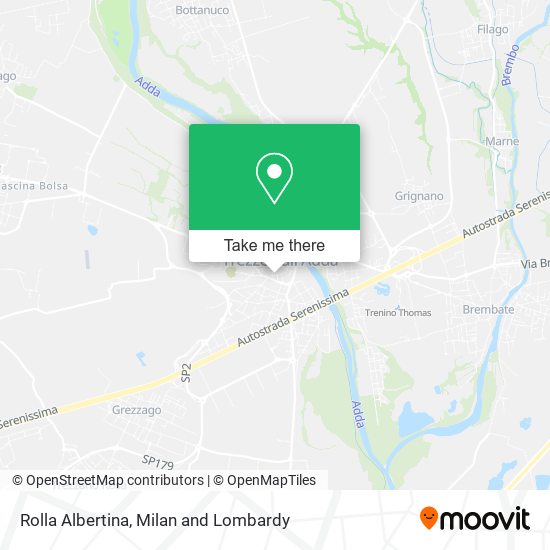 Rolla Albertina map