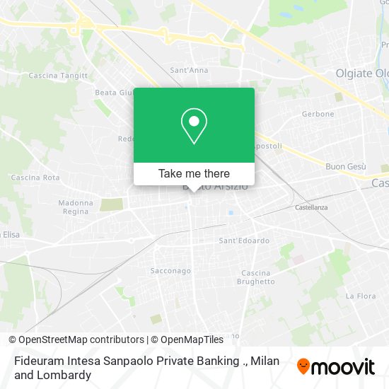 Fideuram Intesa Sanpaolo Private Banking . map