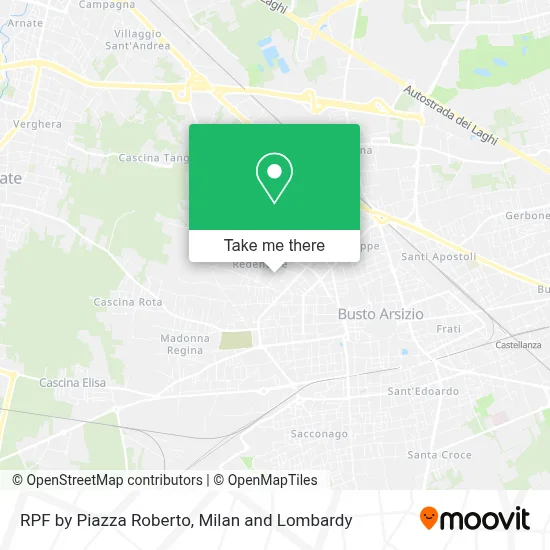 RPF by Piazza Roberto map