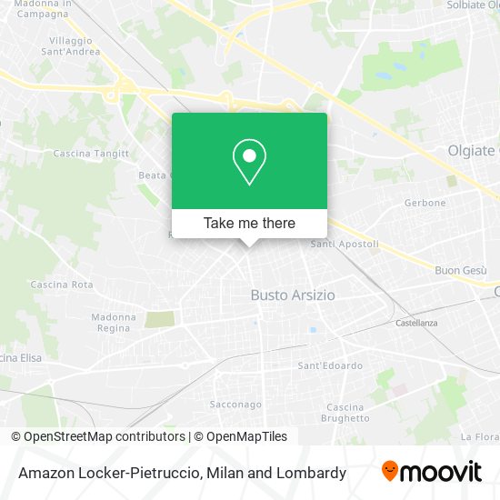 Amazon Locker-Pietruccio map